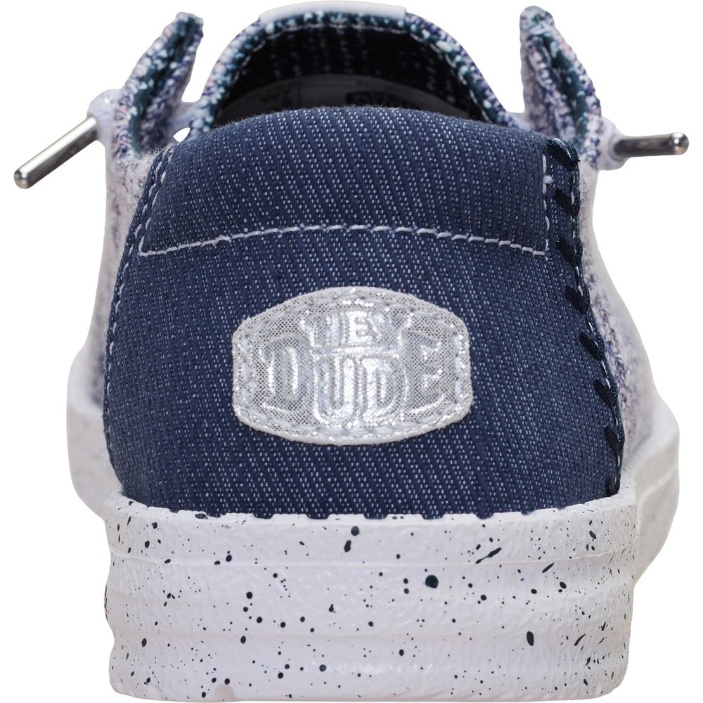 Women's HEYDUDE Wendy Knit Shimmer Slip on Shoes