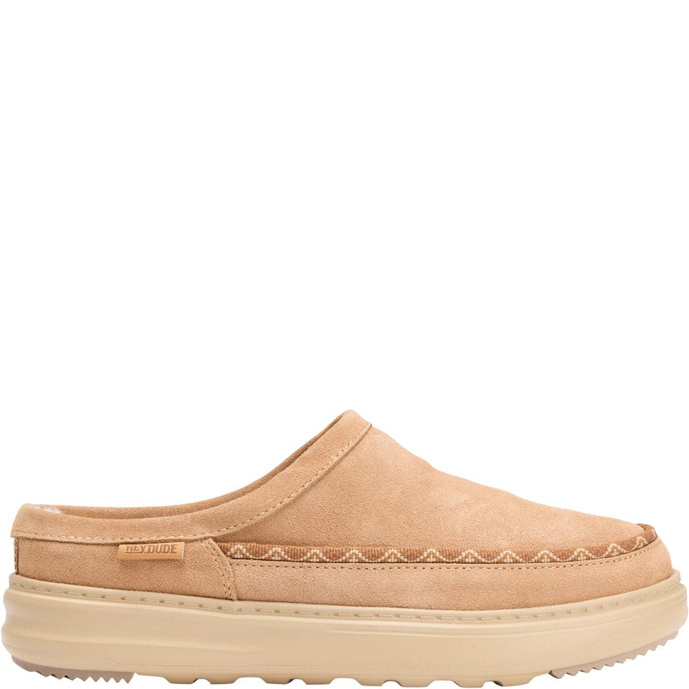 Women's HEYDUDE Remi Toastee Suede Clogs