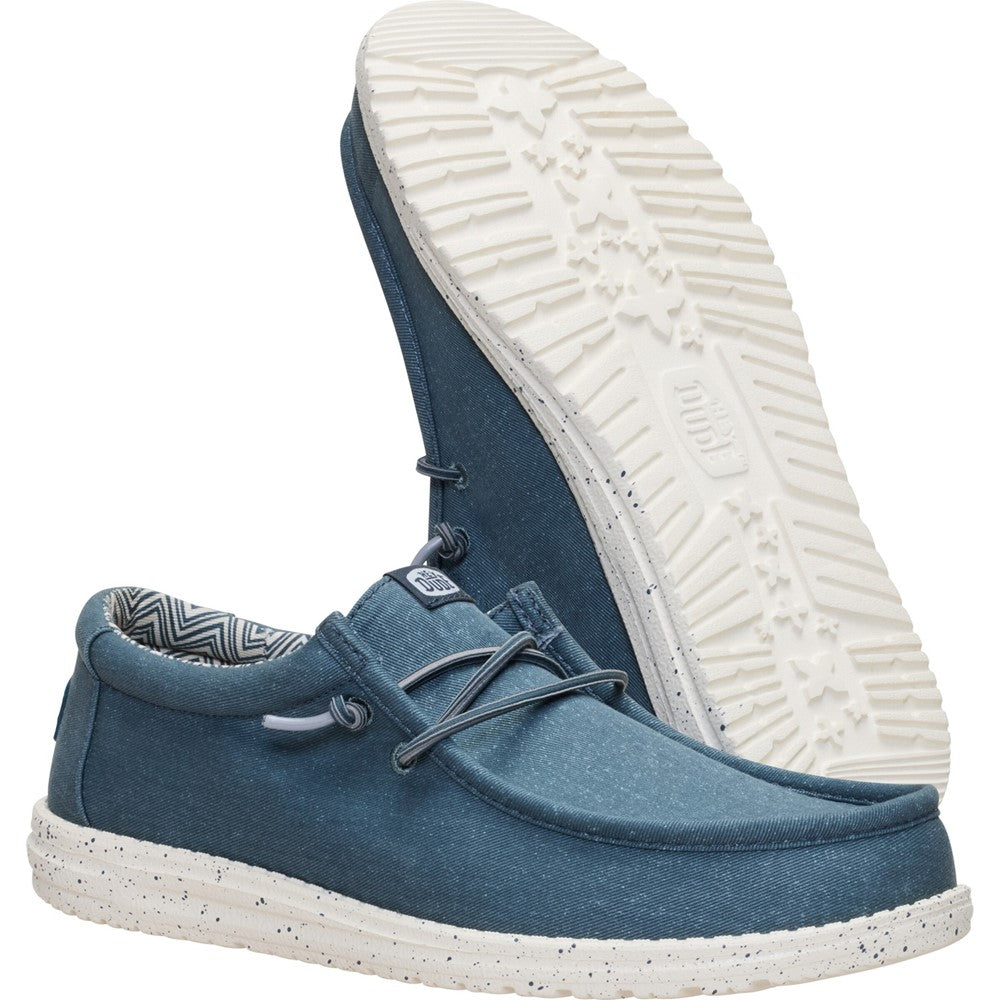 Men's HEYDUDE Wally Stretch Canvas Slip on Shoe