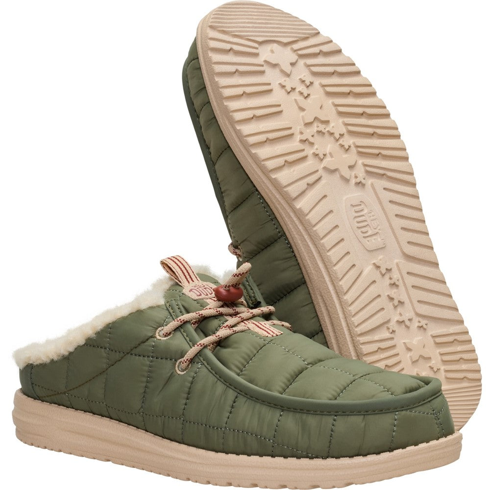 Men's HEYDUDE Wally Slip Camp Nylon Slippers