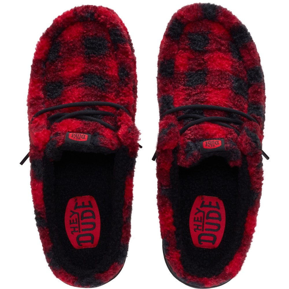Men's HEYDUDE Wally Buffalo Plaid Slippers
