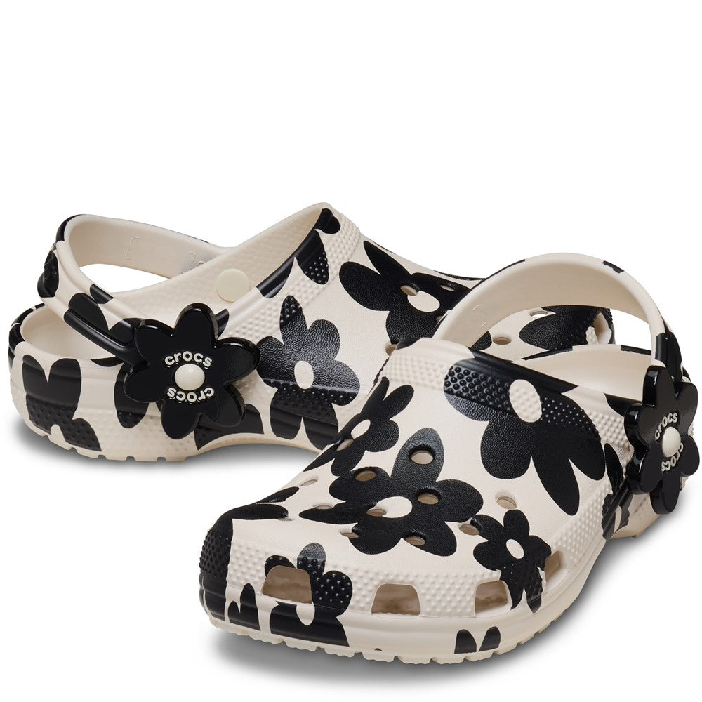 Girls' Crocs Kids Classic Pop Petals Clogs