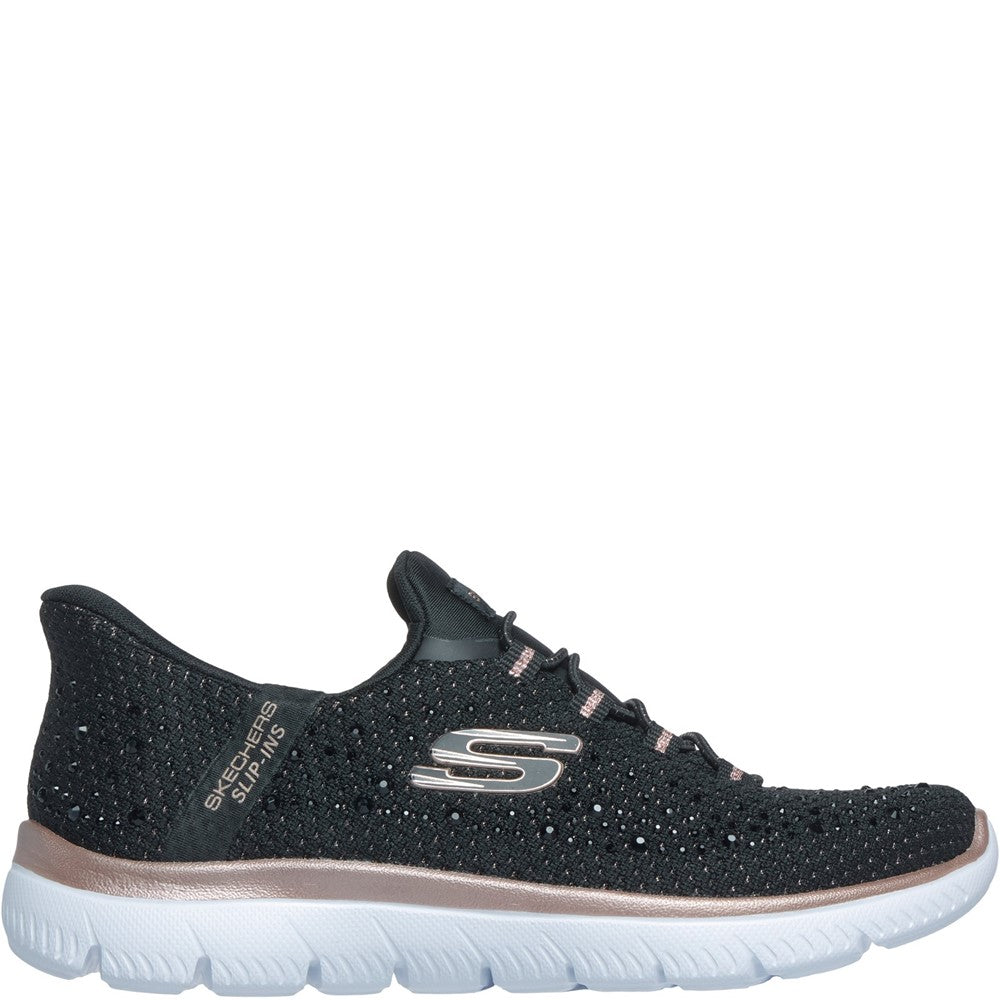 Women's Skechers Summits Brilliant Shine Trainers