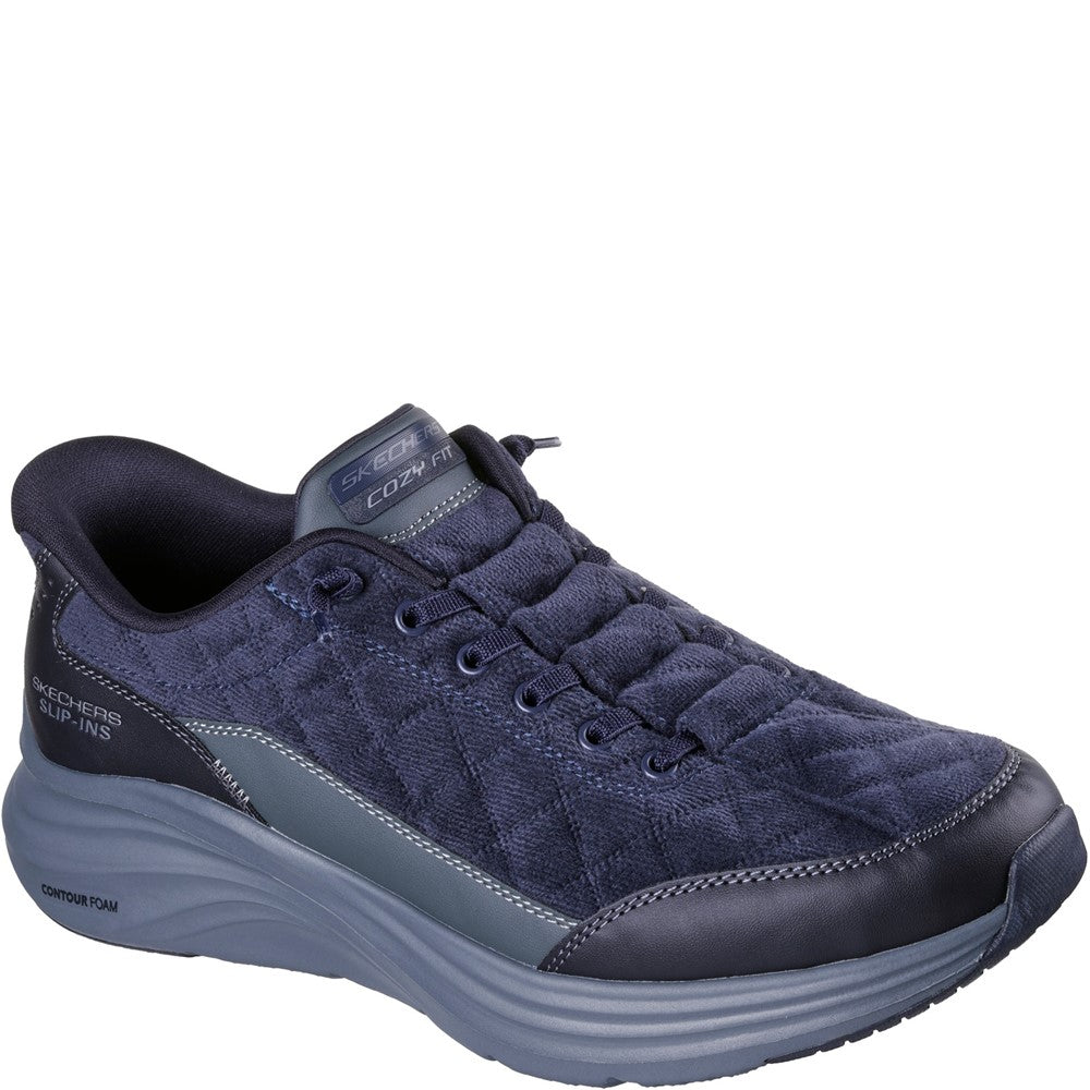 Men's Skechers Contour Foam-Cozy Fit Cordelux Trainers
