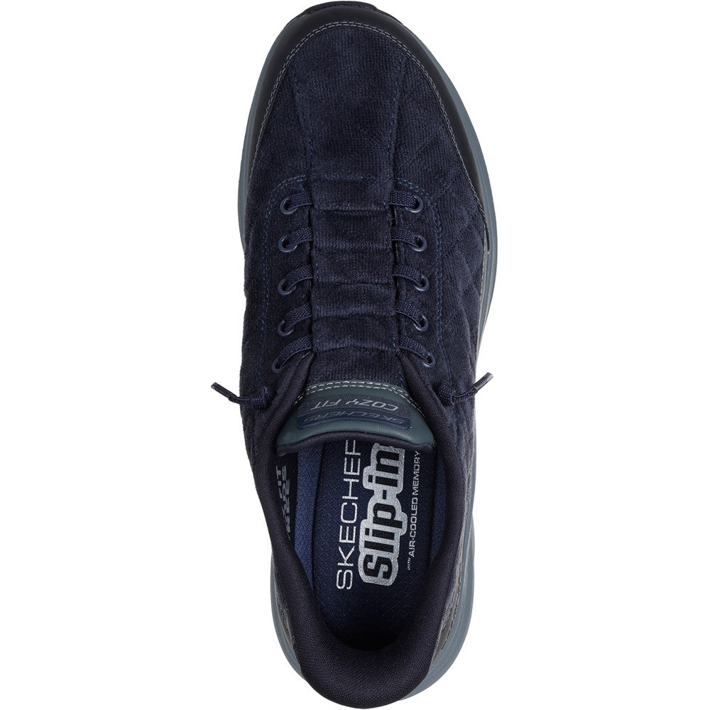 Men's Skechers Contour Foam-Cozy Fit Cordelux Trainers