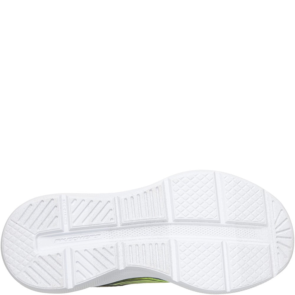 Boys' Skechers Microspec Velocity-Grid Drift Trainers