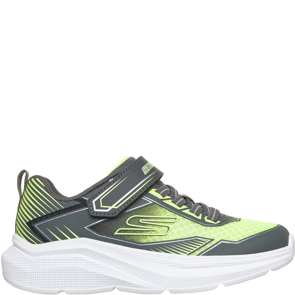 Boys' Skechers Microspec Velocity-Grid Drift Trainers