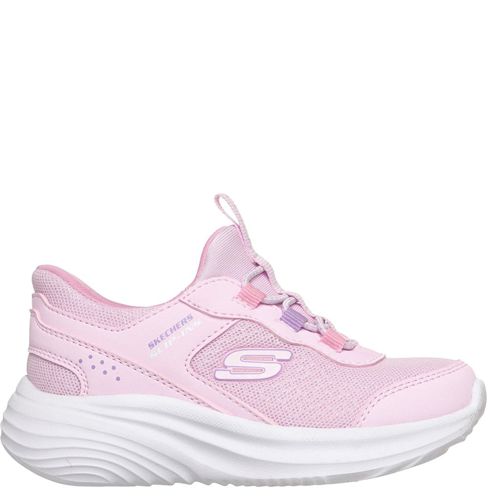 Girls' Skechers Bounder Pro Step One Trainers