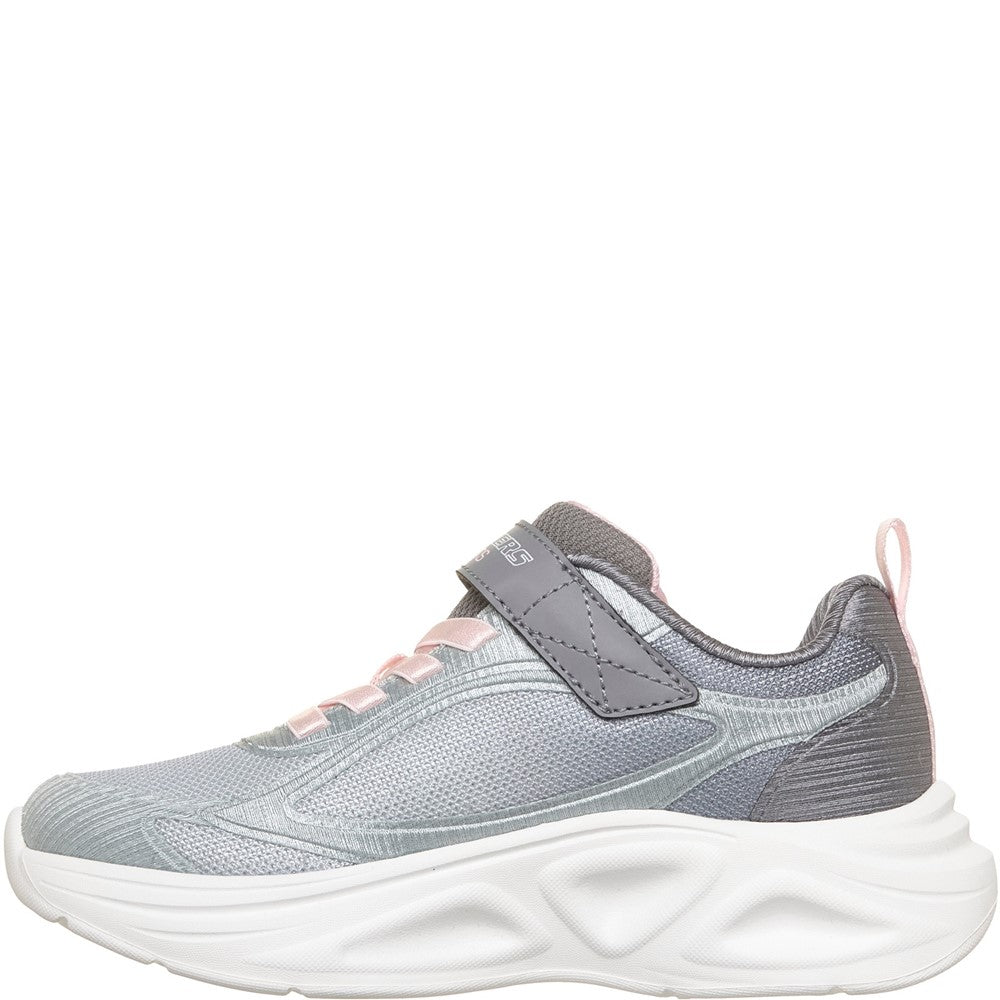 Girls' Skechers Sola Glow 2.0 Dazzle Steps Trainers