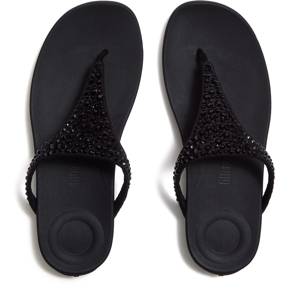 Women's Fitflop Solay Mixed-Crystal Toe Post Sandals