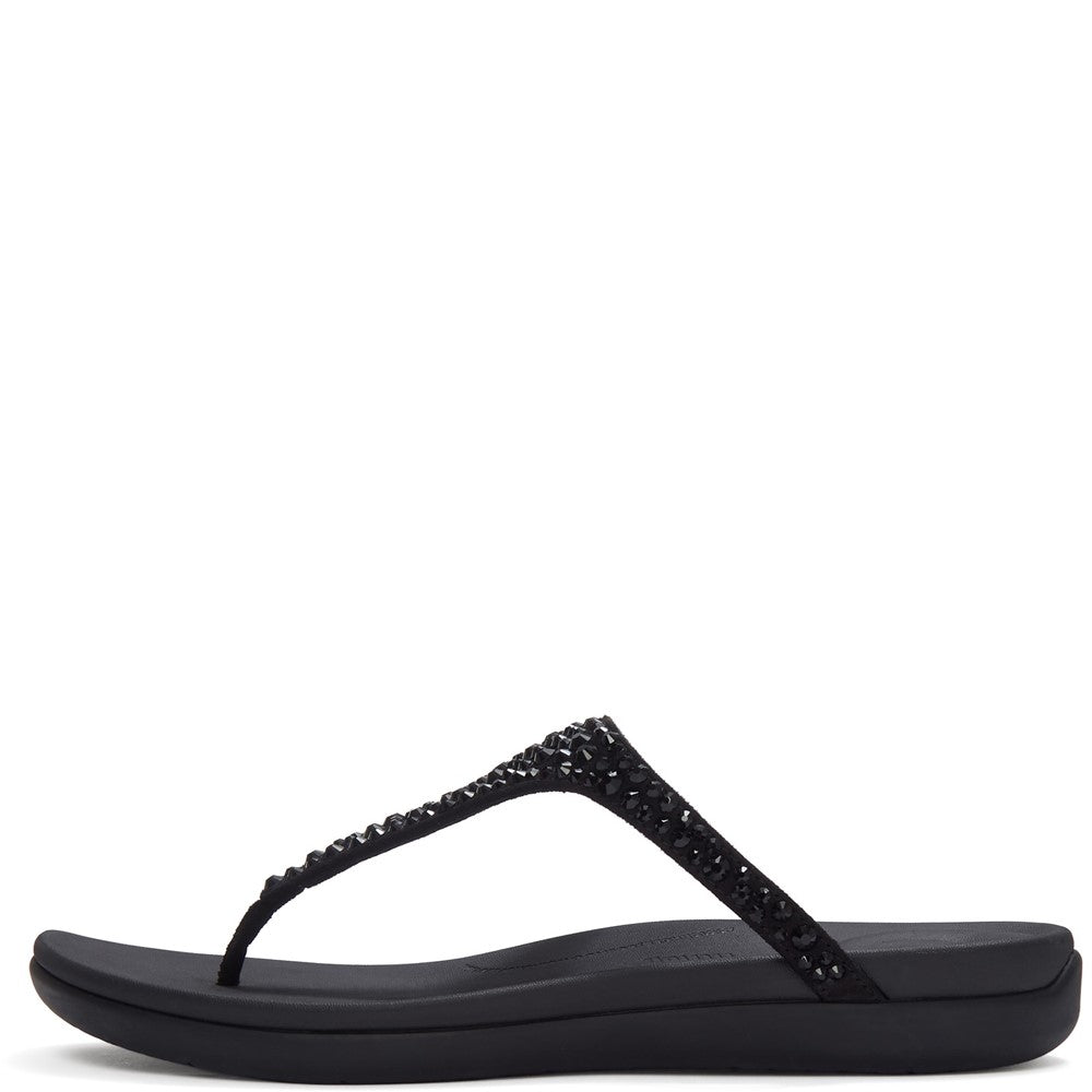 Women's Fitflop Solay Mixed-Crystal Toe Post Sandals