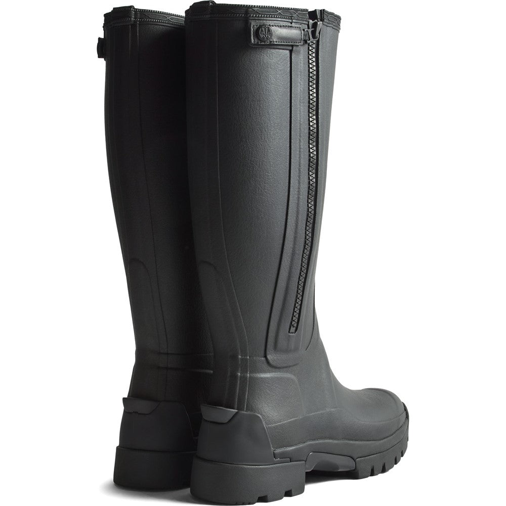 Men's Hunter Mens Balmoral Tall Zip Up Neo Lined Tech Wellingtons