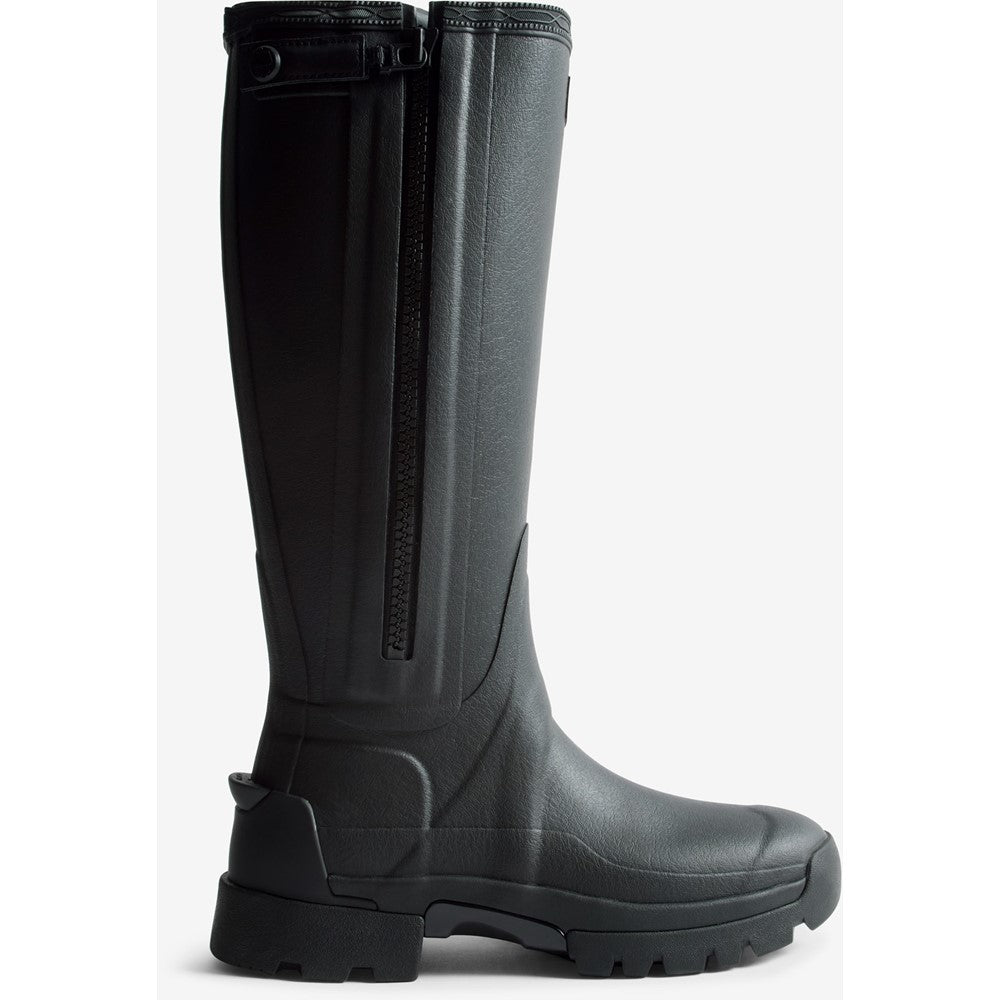 Women's Hunter Womens Balmoral Tall Zip Up Neo Lined Wellingtons