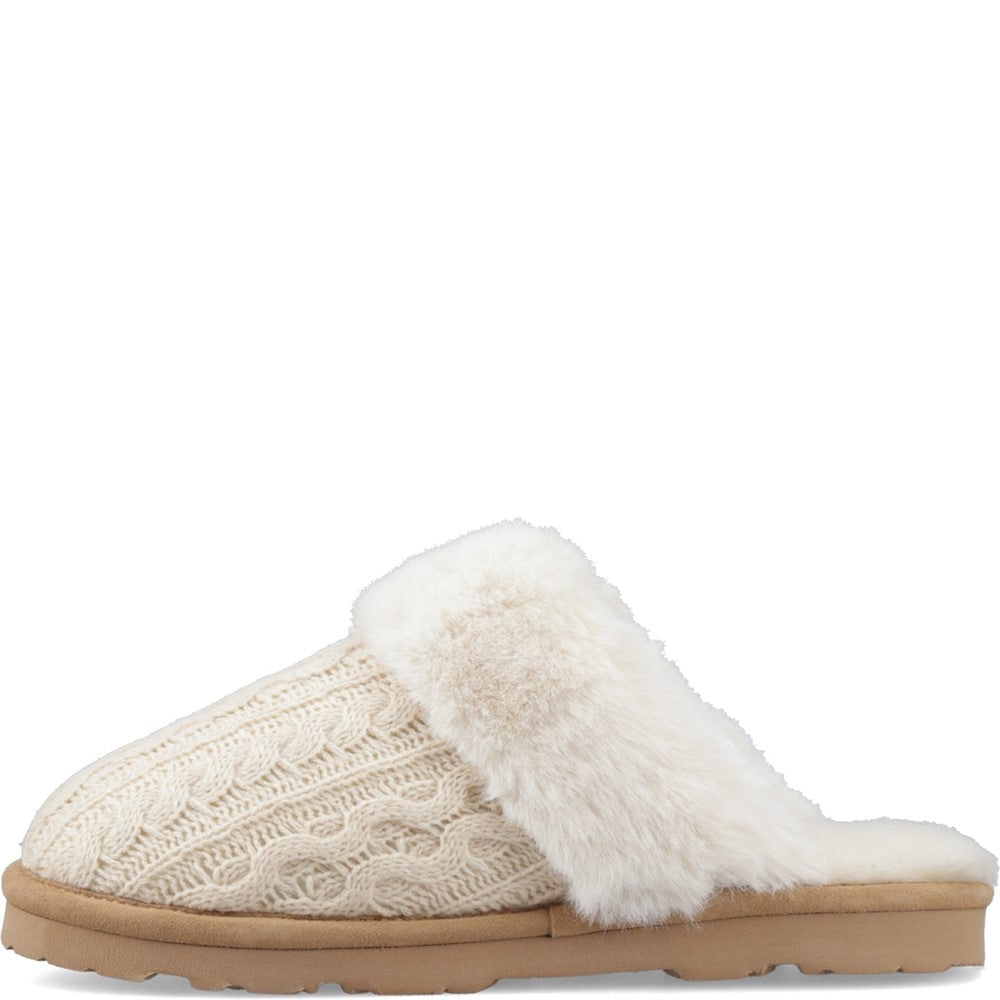 Women's Bearpaw Rumie Cable Knit Slippers