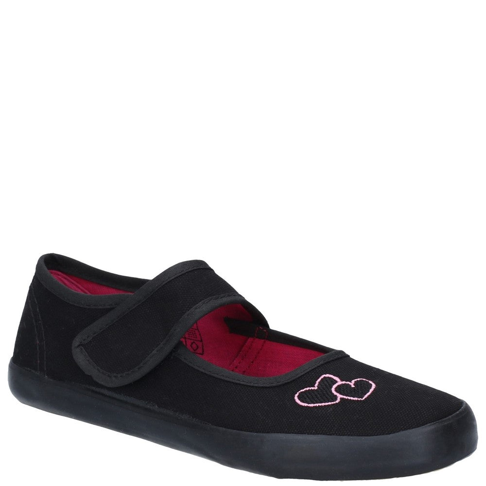 Girls' Mirak Bar Touch Fastening Plimsoll