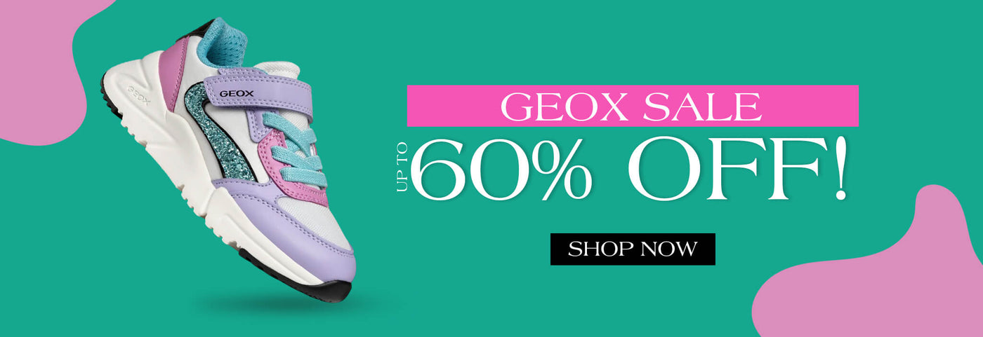 GEOX SALE. UP TO 60% OFF! SHOP NOW