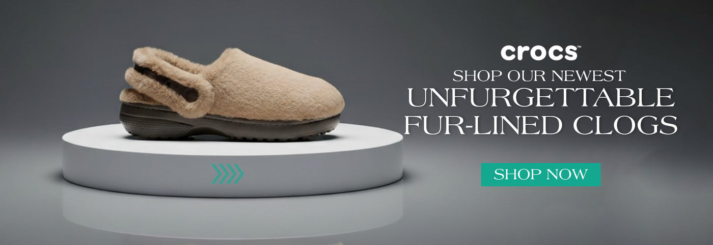 crocs. SHOP OUR NEWEST UNFURGETTABLE FUR-LINED CLOGS. SHOP NOW
