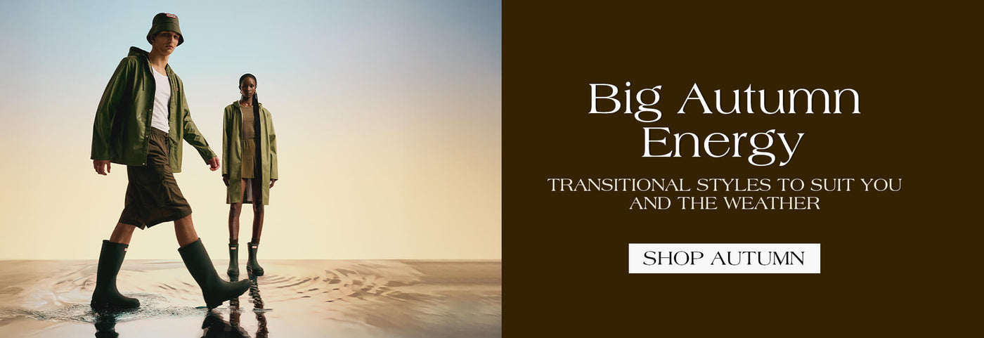 Big Autumn Energy. TRANSITIONAL STYLES TO SUIT YOU AND THE WEATHER. SHOP AUTUMN