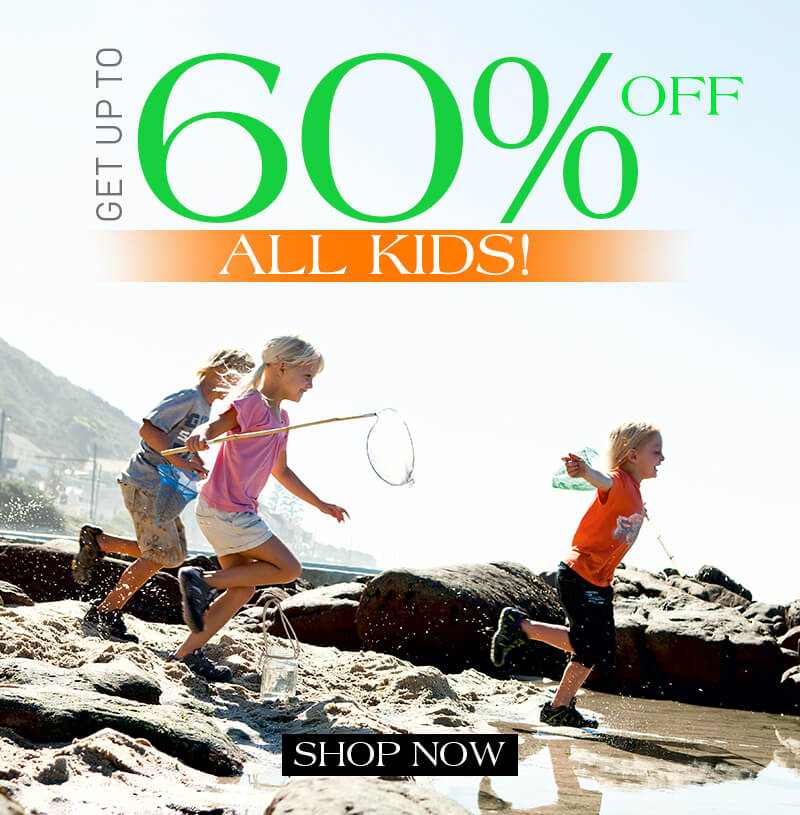 GET UP TO 60% OFF ALL KIDS! SHOP NOW