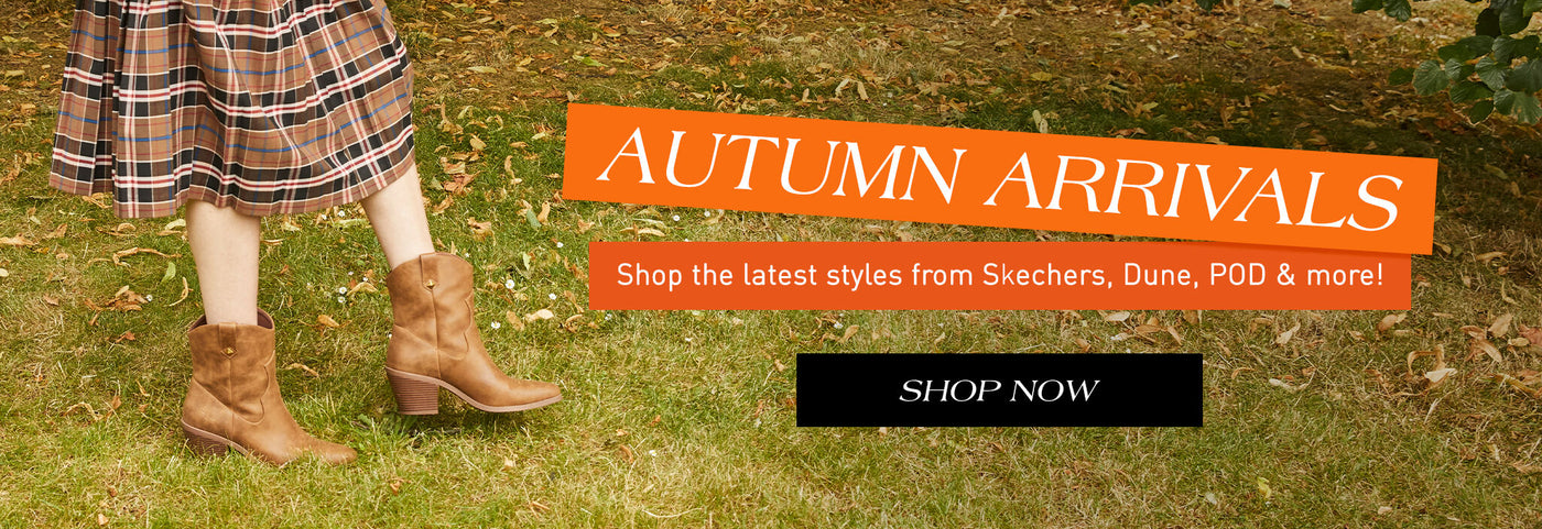 New Autumn Arrivals from Skechers, Dune, Rocket Dog, POD & More!