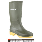 Boys' Dunlop Dulls Wellington Boot