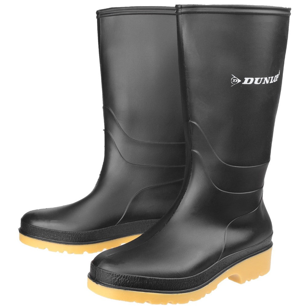 Boys' Dunlop Dulls Wellington Boot