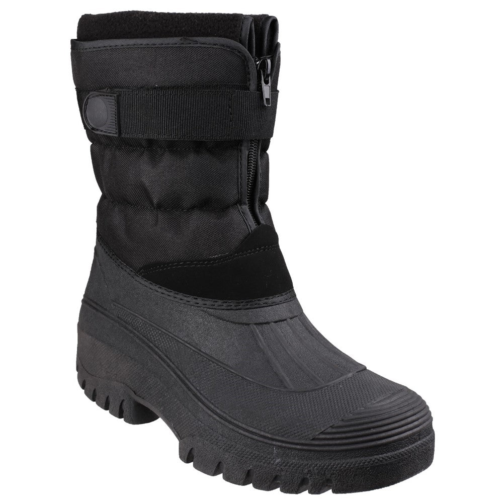 Men's Cotswold Chase Touch Fastening and Zip up Winter Boot