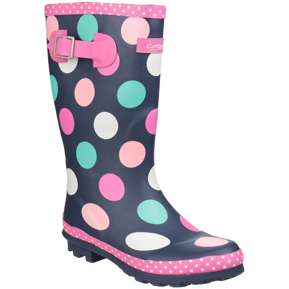 Kids' Cotswold Dotty Jnr Pull On Wellington Boot