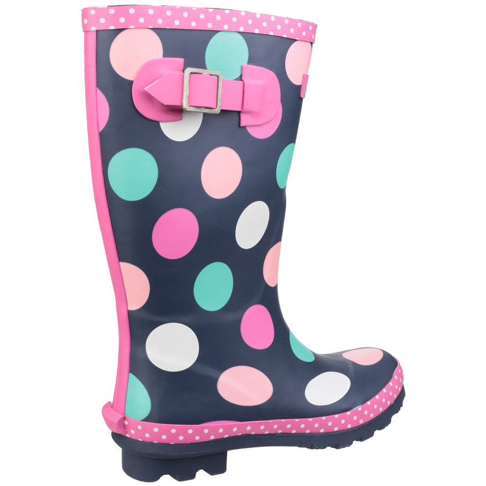 Kids' Cotswold Dotty Jnr Pull On Wellington Boot