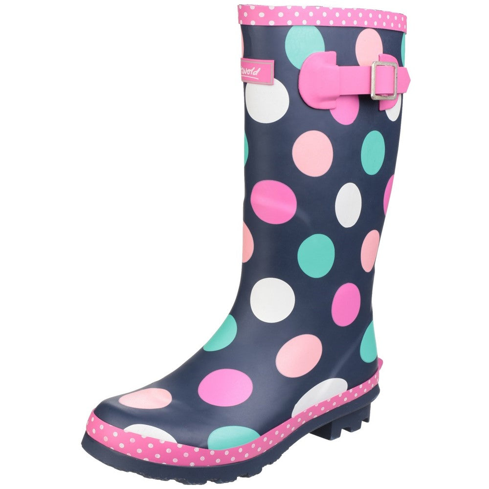 Kids' Cotswold Dotty Jnr Pull On Wellington Boot