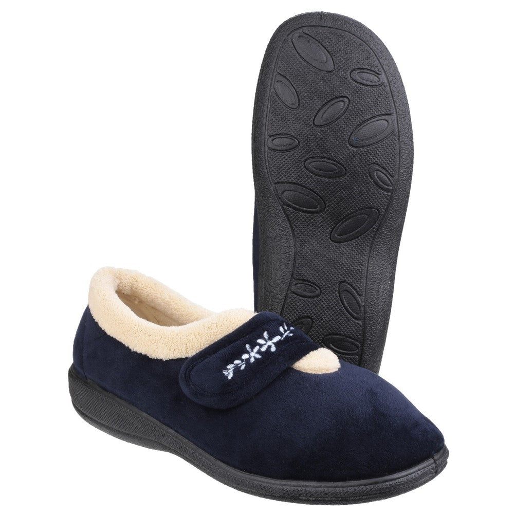 Women's Fleet & Foster Capa Touch Fastening Memory Foam Slipper