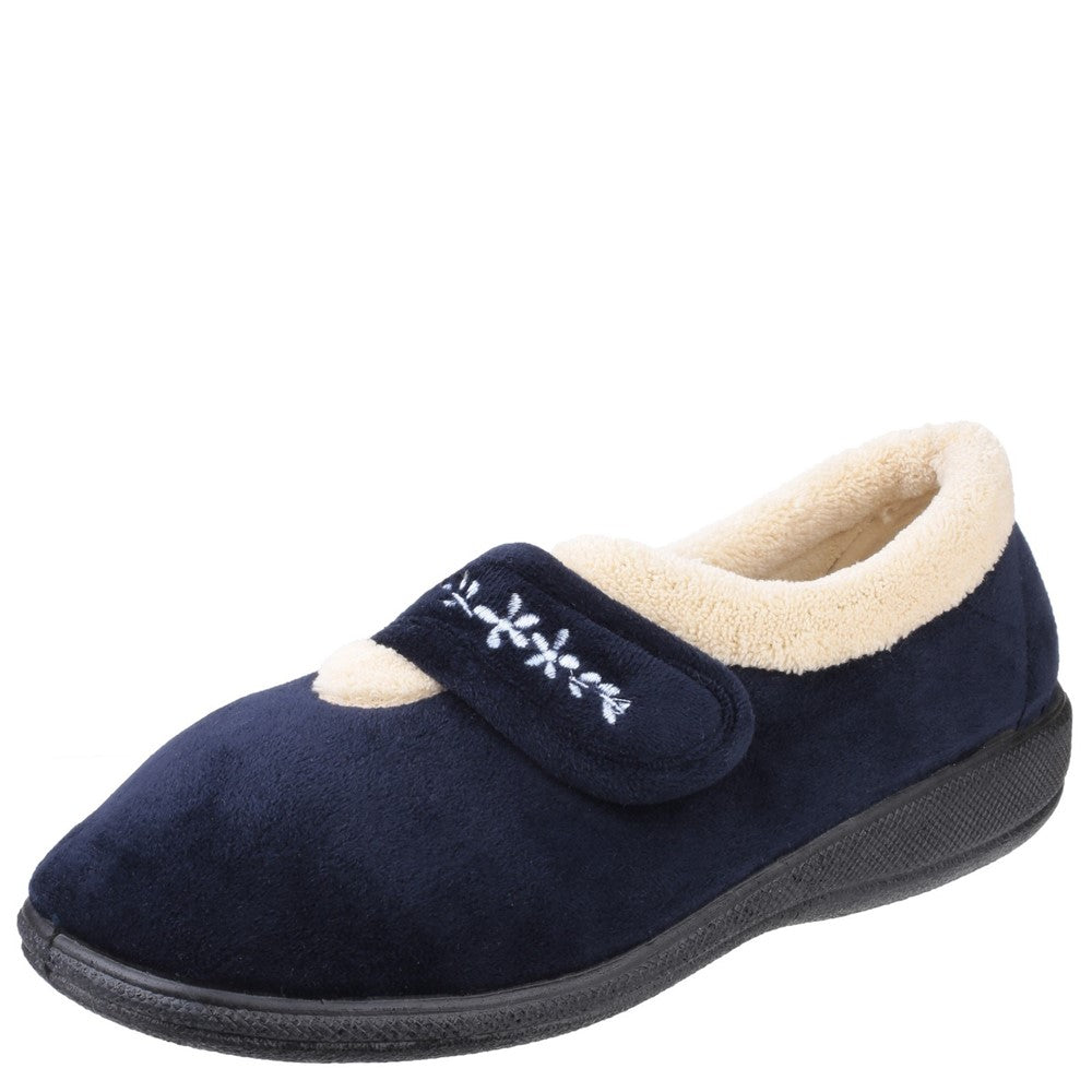 Women's Fleet & Foster Capa Touch Fastening Memory Foam Slipper