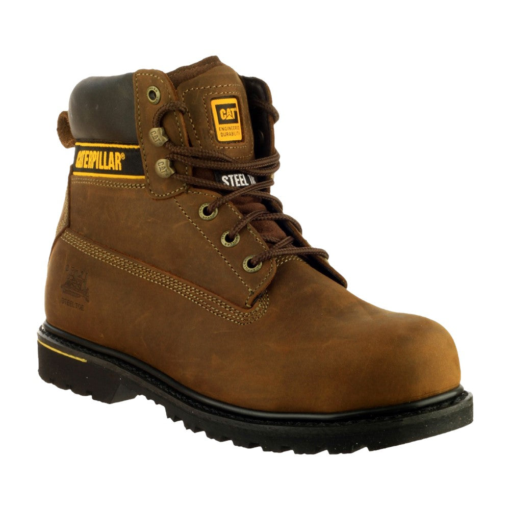 Men's Caterpillar Holton S3 Wide Fit Safety Boot