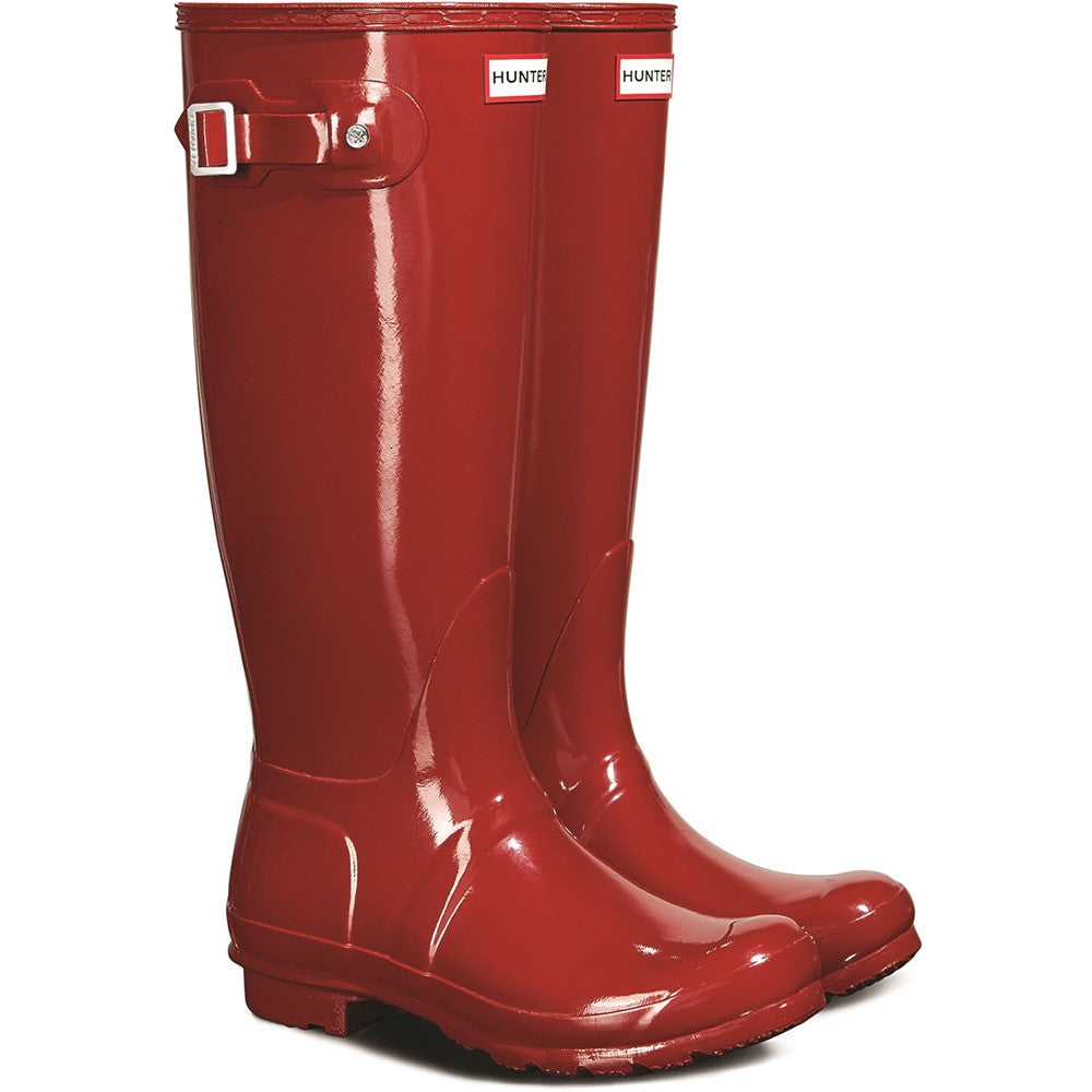 Women's Hunter Original Tall Gloss Wellington Boots