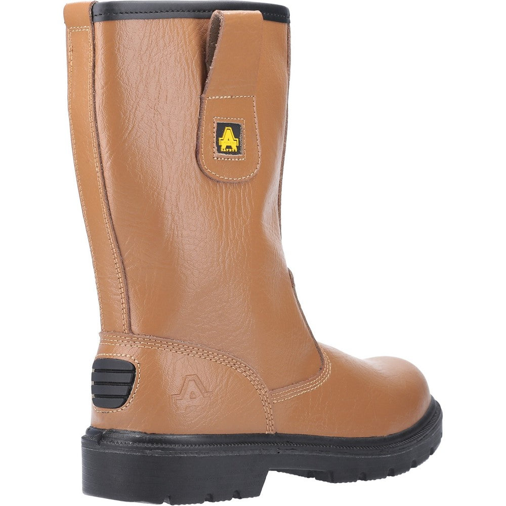 Men's Amblers Safety FS124 Water Resistant Pull on Safety Rigger Boot