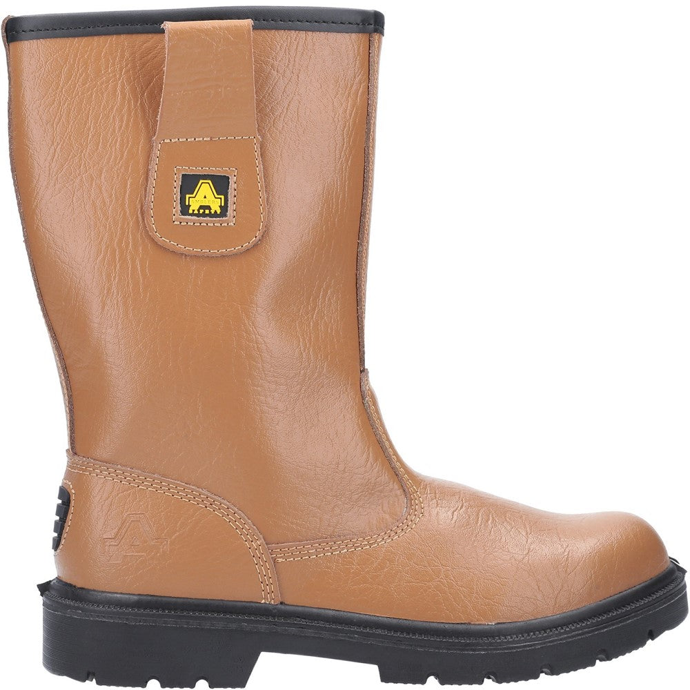 Men's Amblers Safety FS124 Water Resistant Pull on Safety Rigger Boot