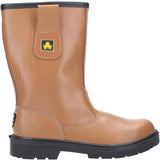 Men's Amblers Safety FS124 Water Resistant Pull on Safety Rigger Boot
