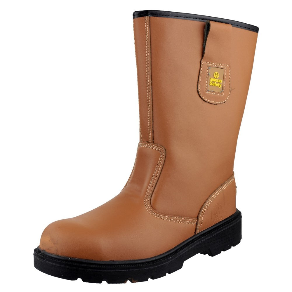 Men's Amblers Safety FS124 Water Resistant Pull on Safety Rigger Boot