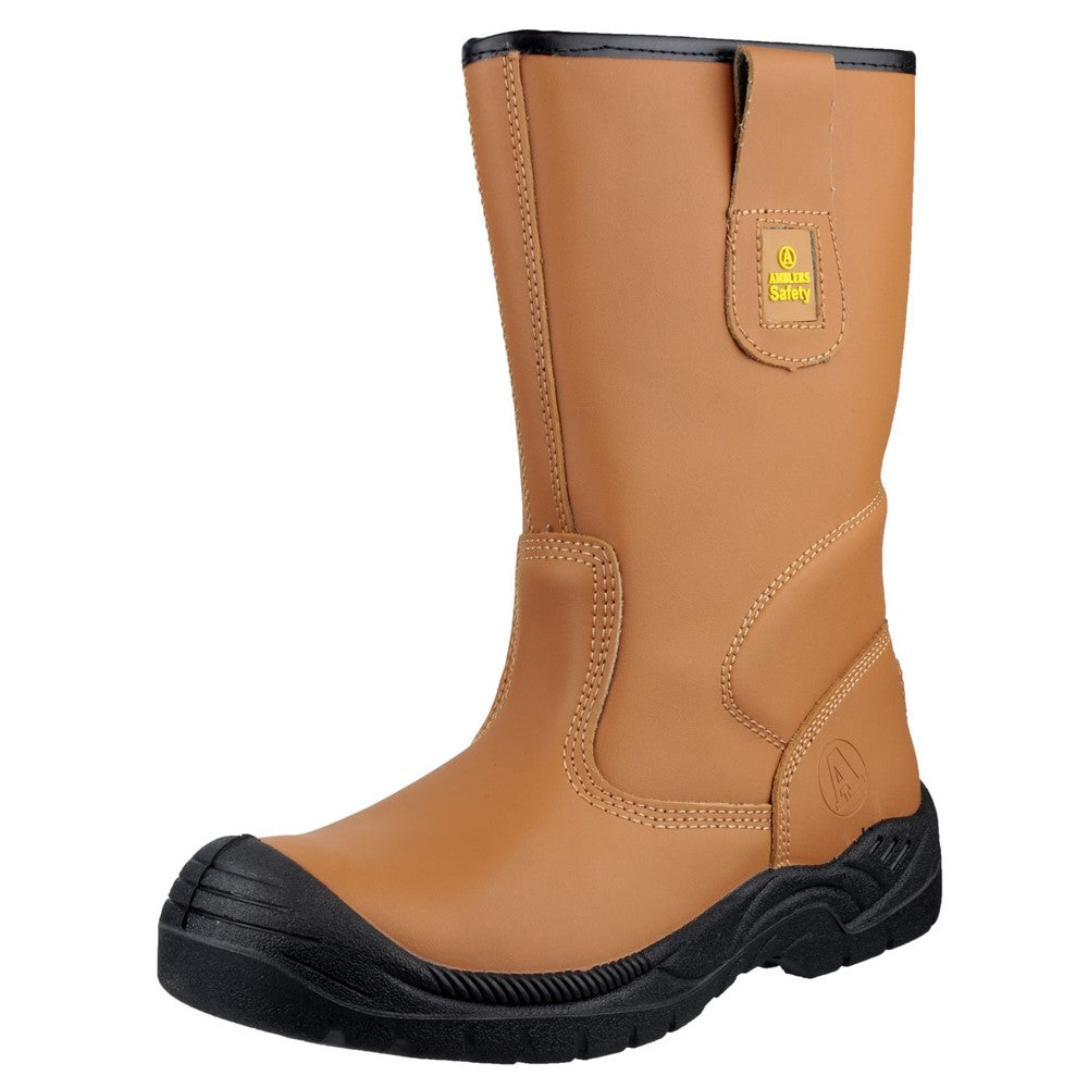 Men's Amblers Safety FS142 Water Resistant Pull On Safety Rigger Boot