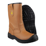 Men's Amblers Safety FS142 Water Resistant Pull On Safety Rigger Boot
