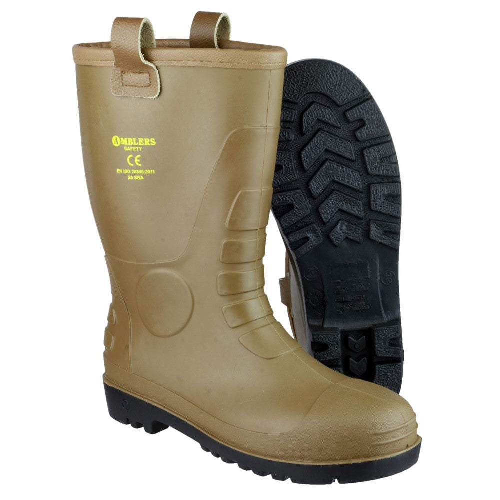 Men's Amblers Safety FS95 Waterproof PVC Pull on Safety Rigger Boot