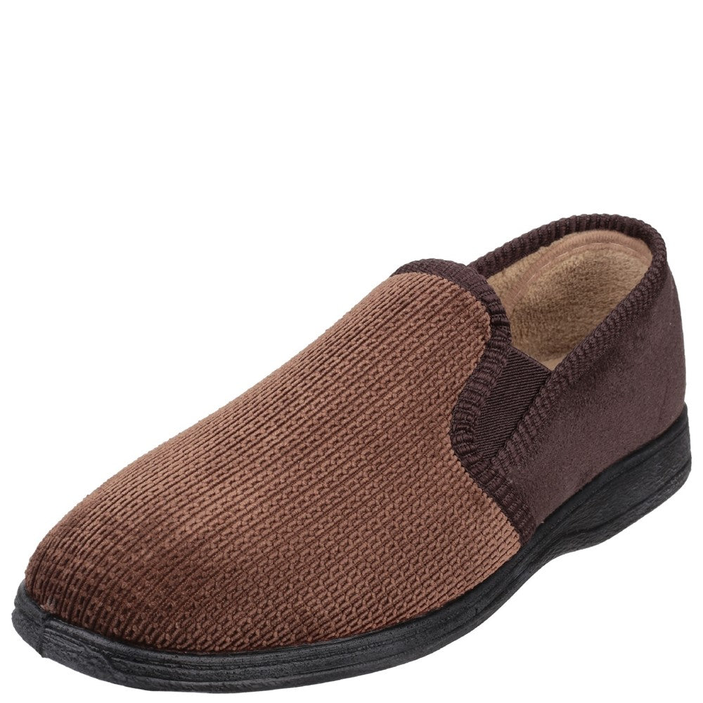 Men's Fleet & Foster Tim Twin Gusset Slipper