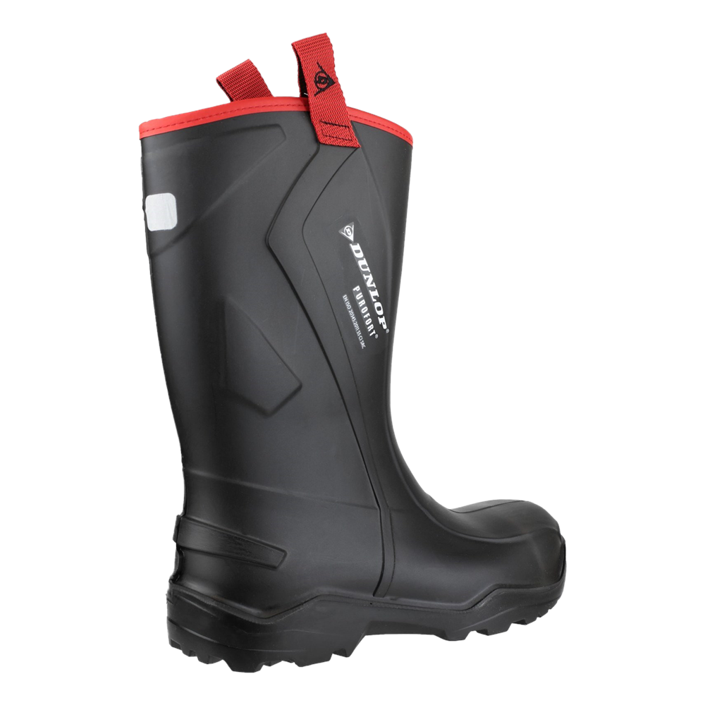 Men's Dunlop Purofort+ Rugged Full Safety Wellingtons