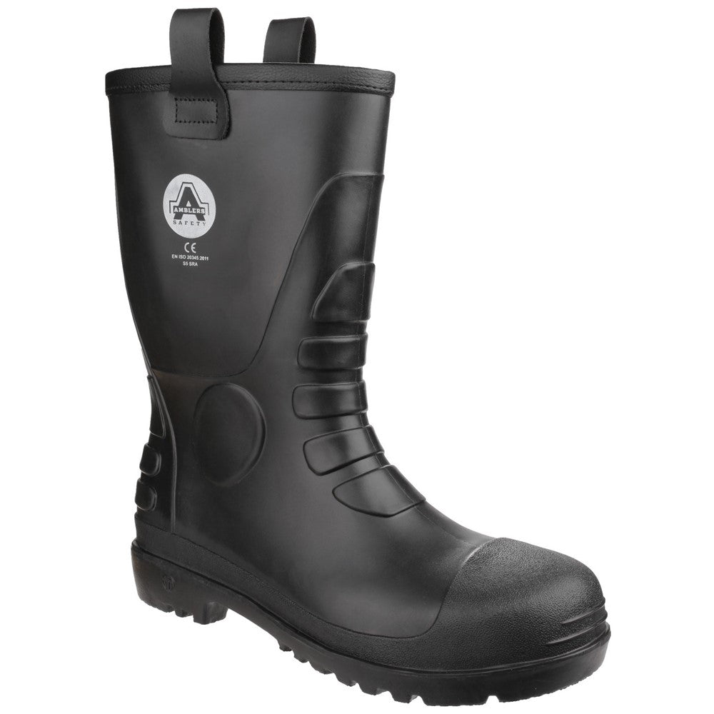 Unisex Amblers Safety FS90 Waterproof PVC Pull on Safety Rigger Boot