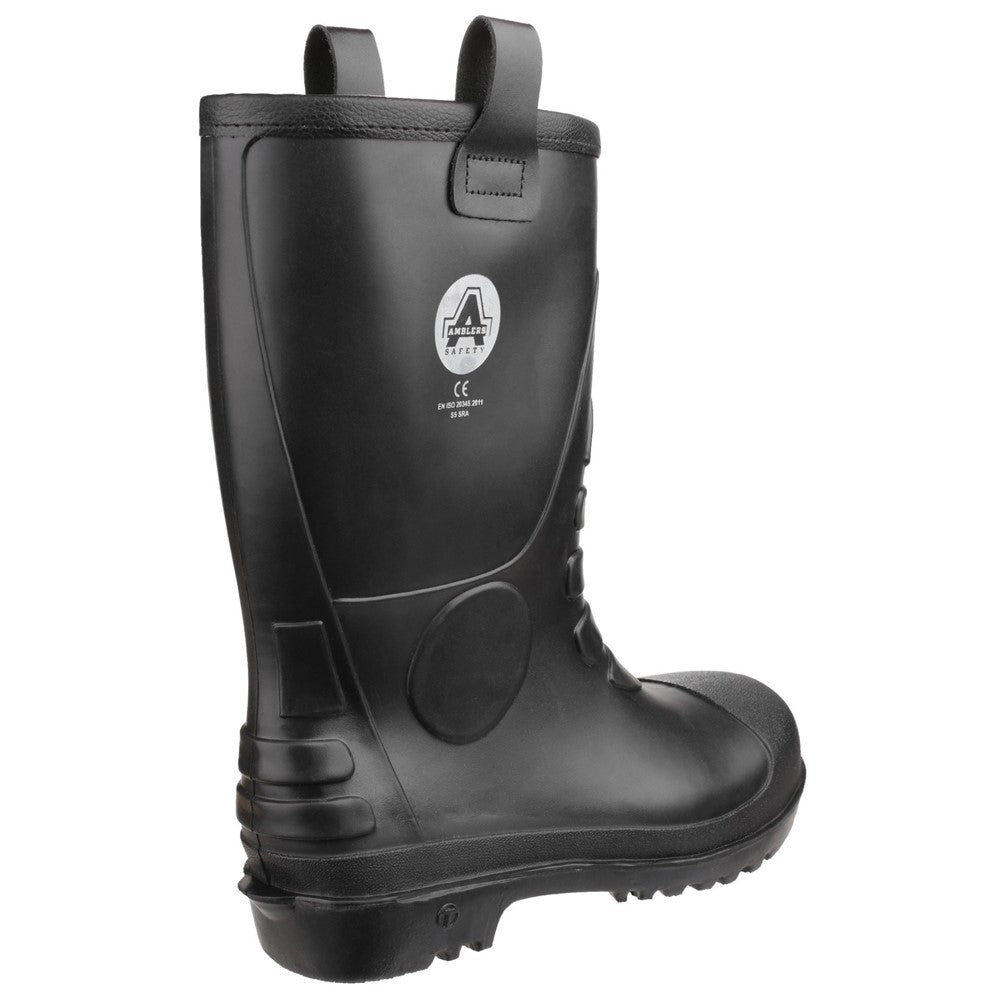 Unisex Amblers Safety FS90 Waterproof PVC Pull on Safety Rigger Boot