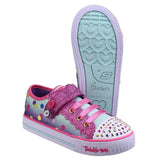 Girls' Skechers Twinkle Toes Shuffles - Dazzle Dots