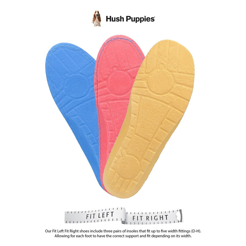 Girls' Hush Puppies Esme Junior Patent School Shoe