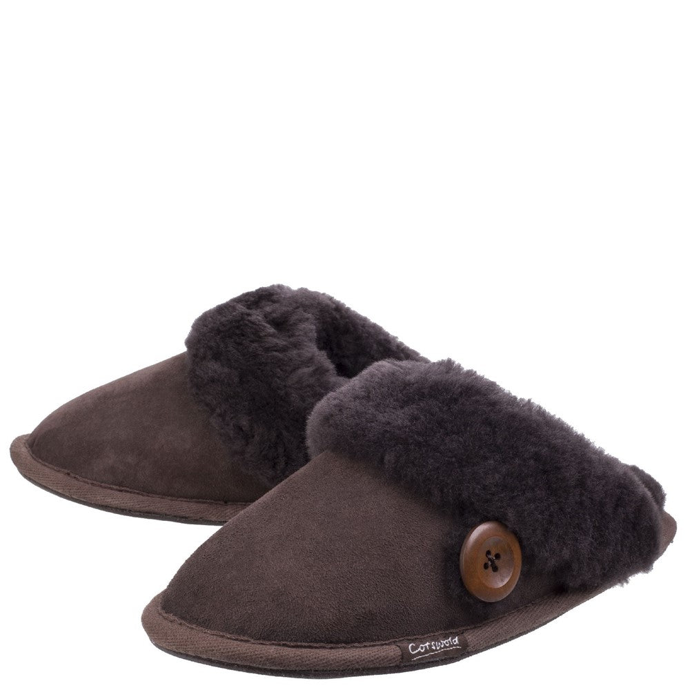 Women's Cotswold Lechlade Sheepskin Mule Slipper