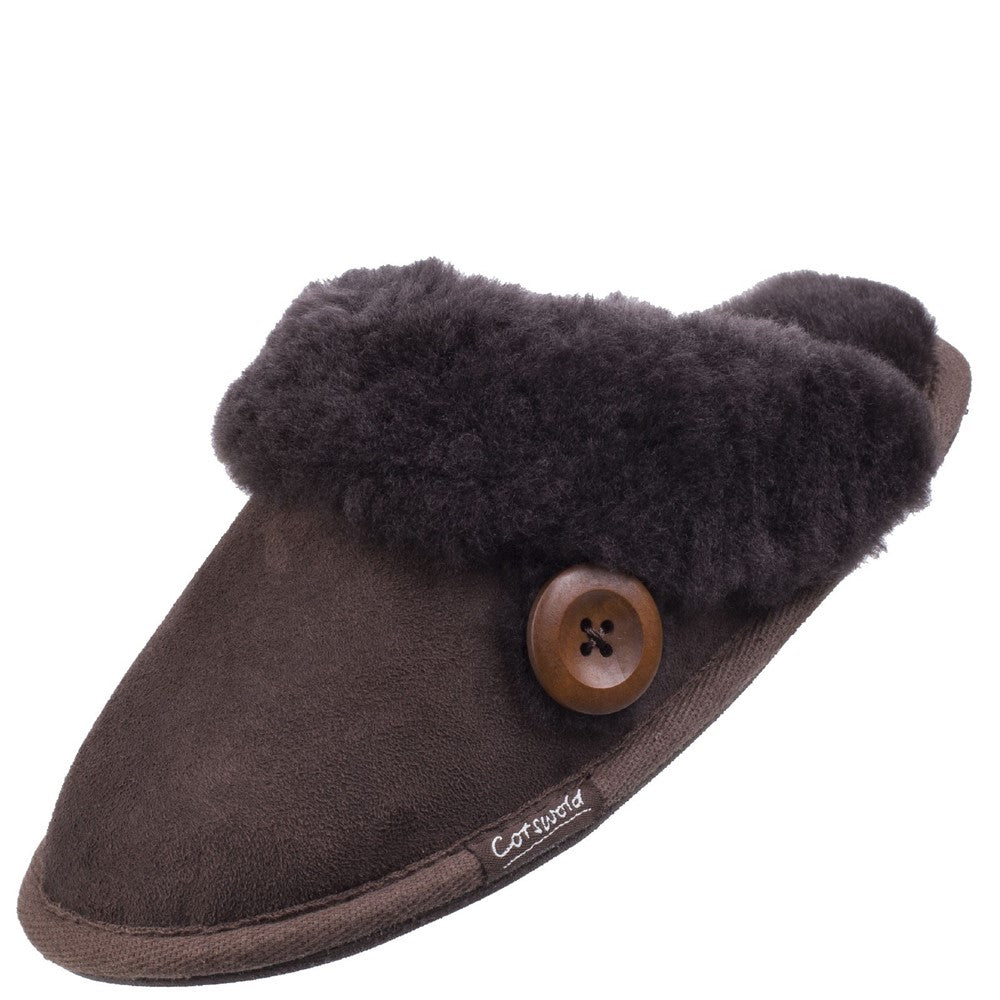 Women's Cotswold Lechlade Sheepskin Mule Slipper