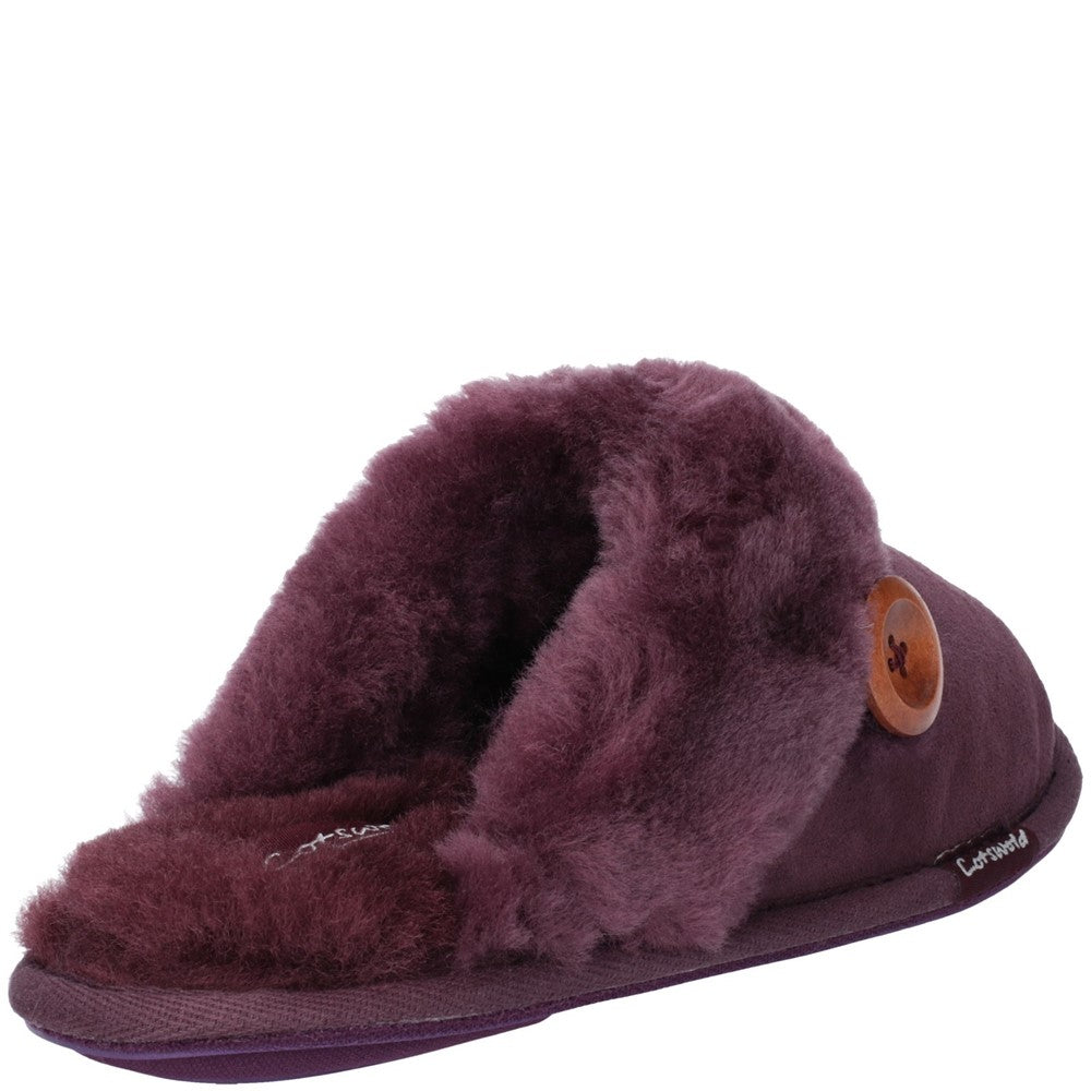 Women's Cotswold Lechlade Sheepskin Mule Slipper